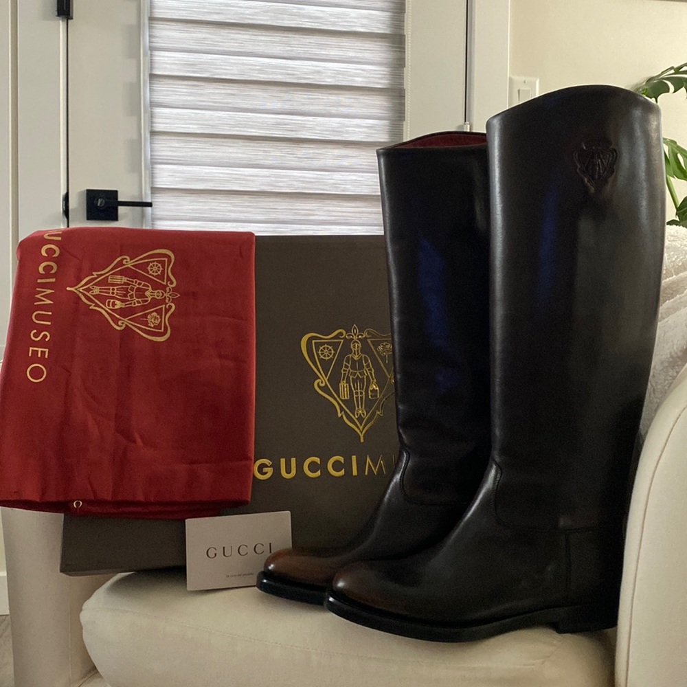 AUTHENTIC BNIB Gucci knee high boots 👢 ✨